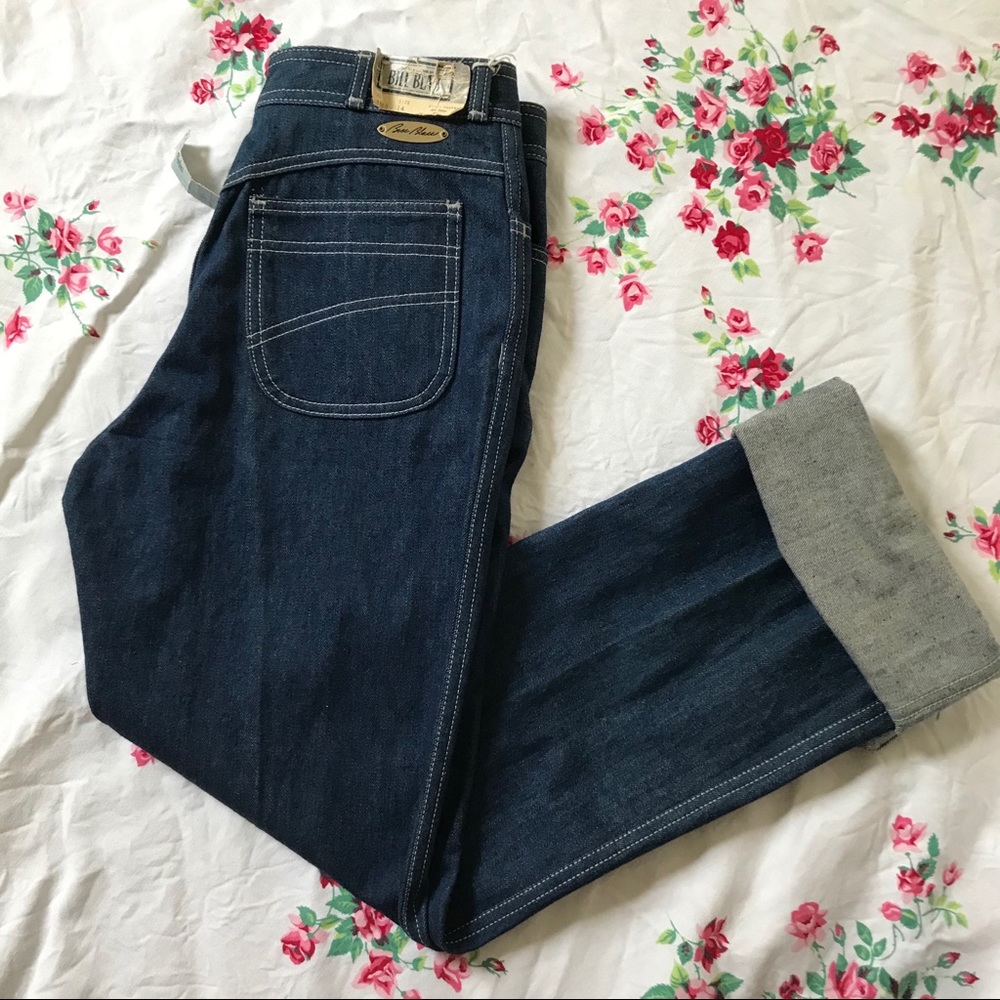 1970/80’s High-waisted Deadstock Jeans - M/L